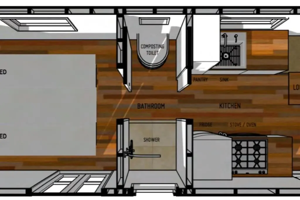 Holiday home Tiny House Spectacular Eco Retreat & Cosy Villa Maleny